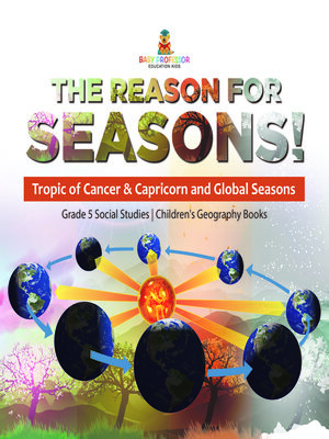 cover image of The Reason for Seasons! --Tropic of Cancer & Capricorn and Global Seasons--Grade 5 Social Studies--Children's Geography Books